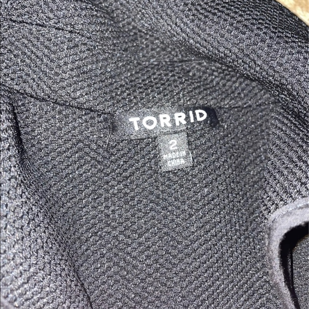 Torrid black jacket - Picture 2 of 3
